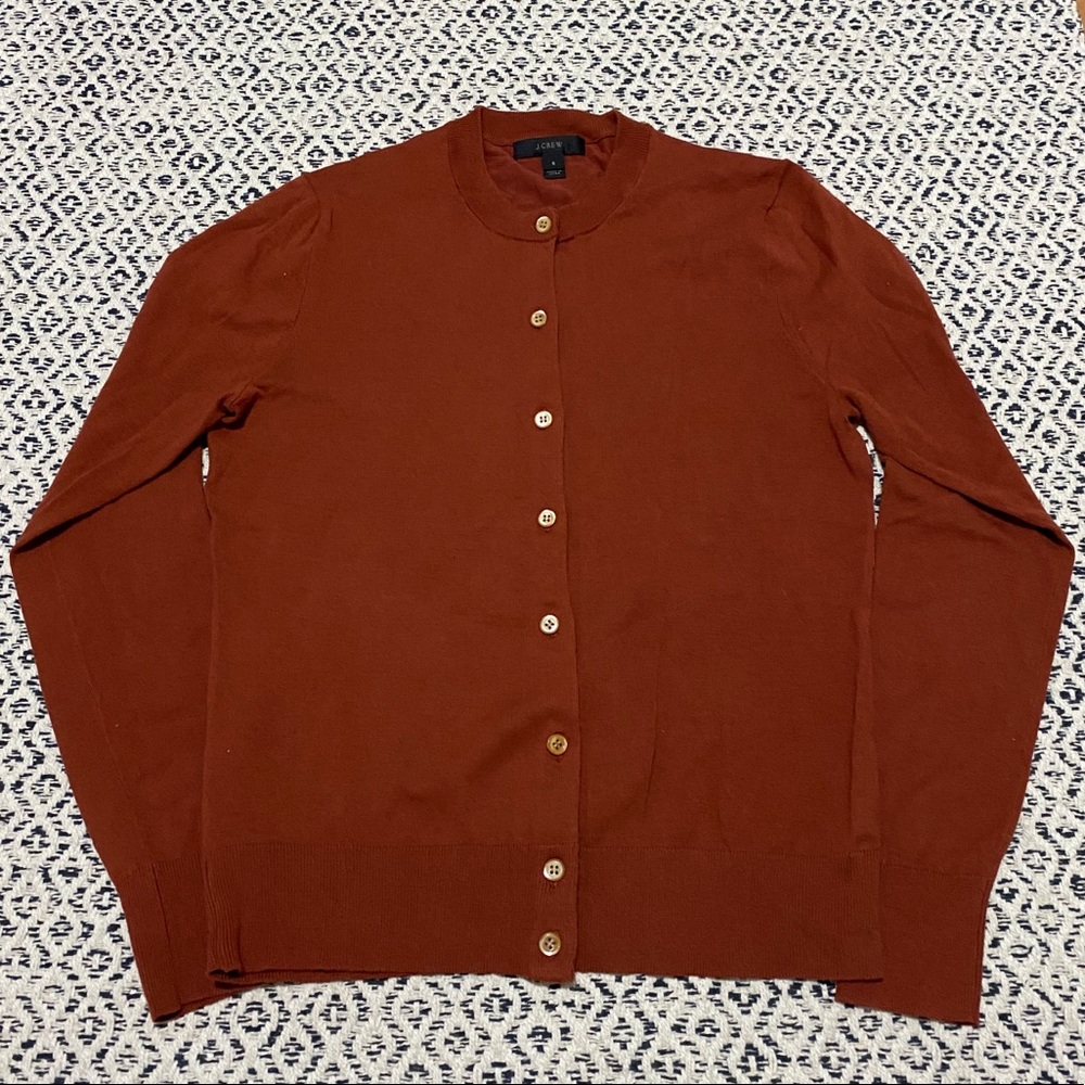J Crew | cotton-blend Jackie cardigan sweater